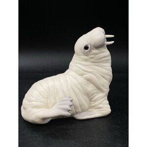 '83 Cybis Walrus Wellington Porcelain Mammal Figurine Collection Vintage